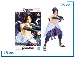 BANPRESTO UCHIHA SASUKE NARUTO SHIPPUDEN GRANDISTA