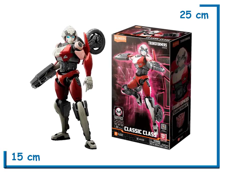 BLOKEES ARCEE TRANSFORMERS CLASSIC CLASS MODEL KIT
