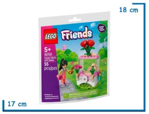 LEGO FRIENDS FLOWER STAND WITH ROSES