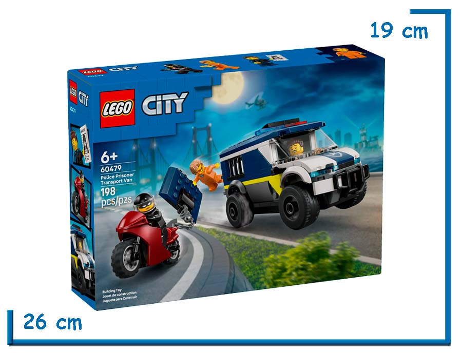 LEGO CITY POLICE PRISONER TRANSPORT VAN