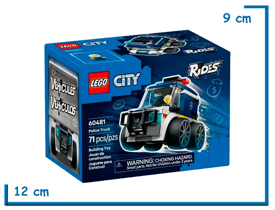 LEGO CITY RIDES POLICE TRUCK