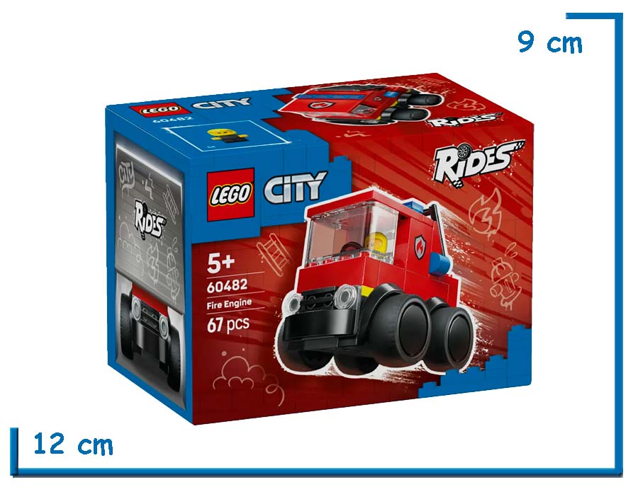 LEGO CITY RIDES FIRE ENGINE
