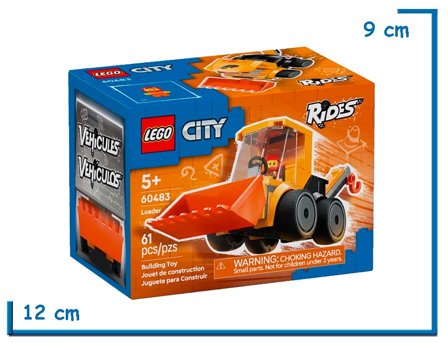LEGO CITY RIDES LOADER