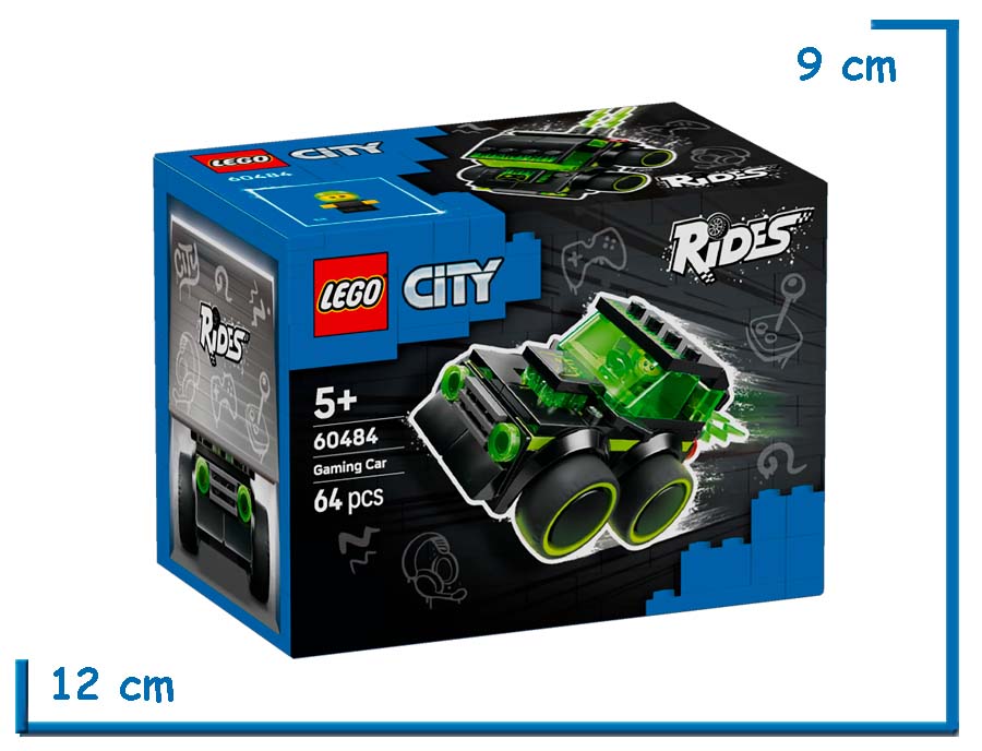 LEGO CITY RIDES GAMING CAR