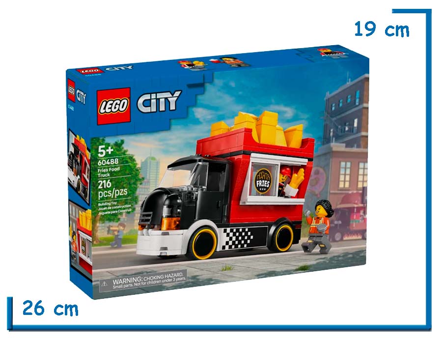 LEGO CITY FRIES FOOD TRUCK
