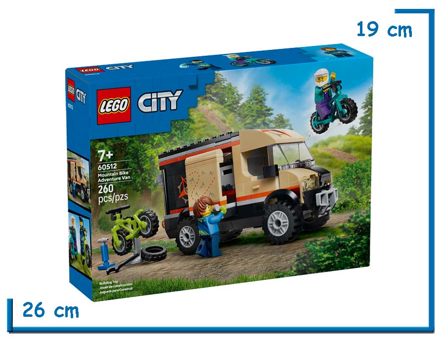LEGO CITY MOUNTAIN BIKE ADVENTURE VAN