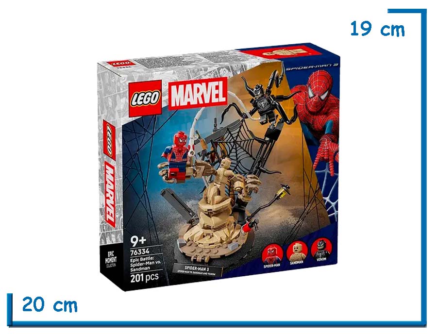 LEGO MARVEL EPIC BATTLE SPIDER-MAN VS SANDMAN