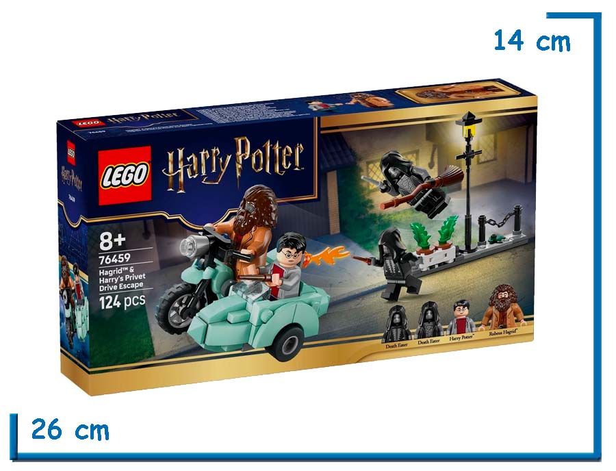 LEGO HARRY POTTER HAGRID & HARRYS PRIVET DRIVE ESCAPE