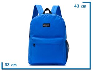 MOCHILA ESPALDA GOODPACK AZUL FRANCIA 17 PULGADAS