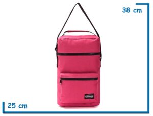 BOLSO MATERO GOODPACK FUCSIA CON BOLSILLO FRONTAL