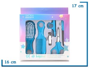 SKORA BEAUTY SET DE HIGIENE CELESTE CUIDADO Y LIMPIEZA PARA BEBE