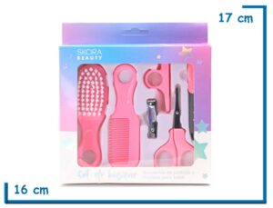 SKORA BEAUTY SET DE HIGIENE ROSA CUIDADO Y LIMPIEZA PARA BEBE