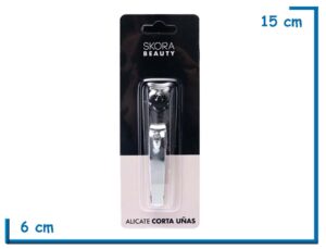 SKORA BEAUTY ALICATE CORTA UÑAS CHICO EN BLISTER