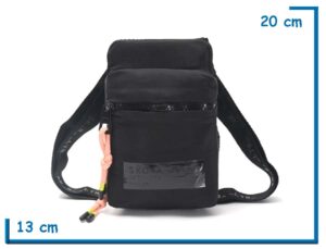 BANDOLERA PORTACELULAR SKORA ULTRA NEGRA