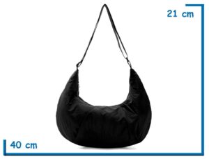 BANDOLERA SKORA ROUND NEGRA 40CM