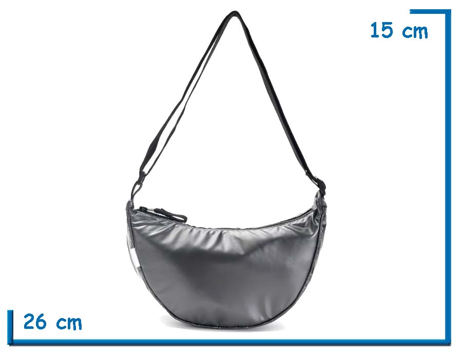 BANDOLERA SKORA ROUND METAL NEGRA 26CM