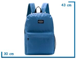 MOCHILA ESPALDA GOODPACK AZUL INDIGO 17 PULGADAS