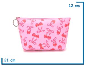 SKORA PORTACOSMETICOS ESTAMPADO CEREZAS