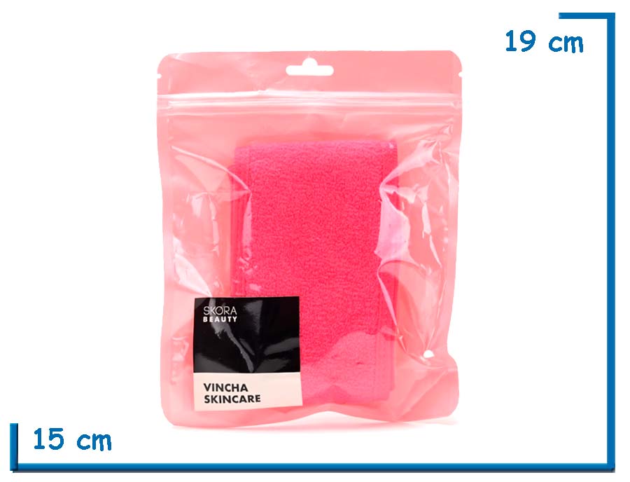 SKORA BEAUTY VINCHA SKINCARE FUCSIA