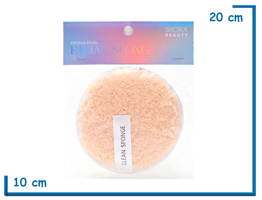 SKORA BEAUTY ESPONJA FACIAL BEIGE