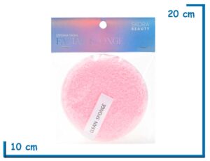 SKORA BEAUTY ESPONJA FACIAL ROSA CLARO