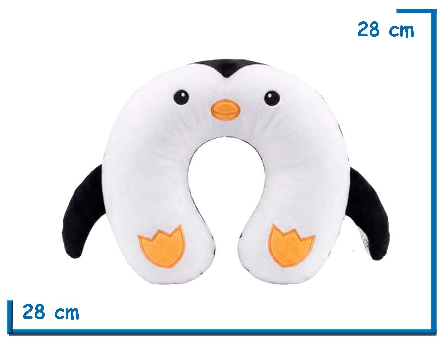 SKORA ALMOHADA DE VIAJE PINGUINO PELUCHE
