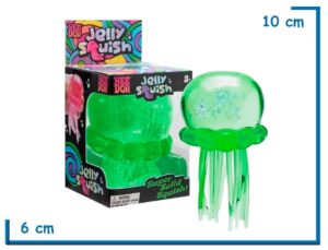 JELLY SQUISH VERDE SQUISHY MEDUSA EN CAJA