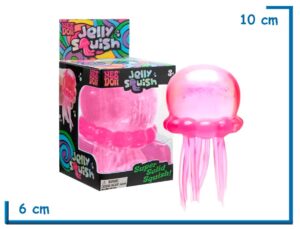 JELLY SQUISH ROSA SQUISHY MEDUSA EN CAJA