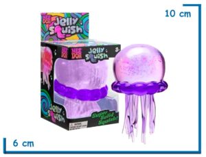 JELLY SQUISH VIOLETA SQUISHY MEDUSA EN CAJA