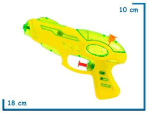 BASE-X SPLASH PISTOLA DE AGUA ESPACIAL AMARILLA EN BOLSA