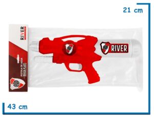 RIVER PLATE PISTOLA DE AGUA 33CM EN BOLSA