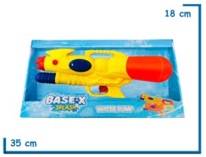 BASE-X SPLASH WATER PUMP PISTOLA AMARILLA EN CAJA