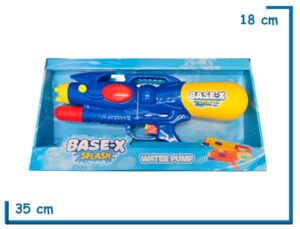 BASE-X SPLASH WATER PUMP PISTOLA AZUL EN CAJA