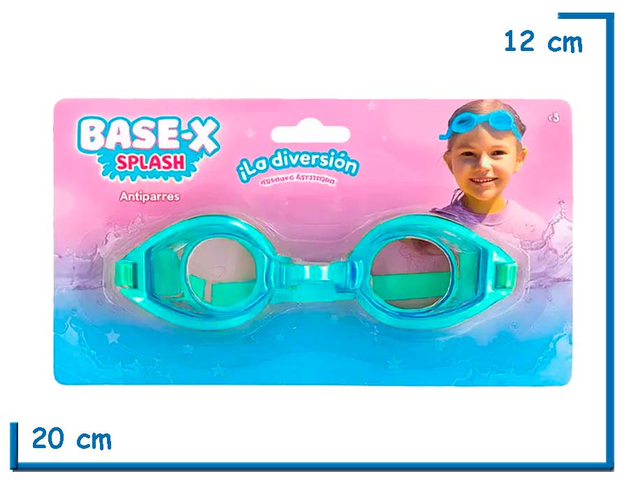 BASE-X SPLASH ANTIPARRA TURQUESA