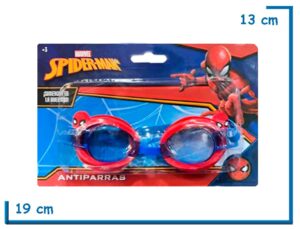 SPIDER-MAN ANTIPARRAS ROJAS CON SILUETA EN BLISTER
