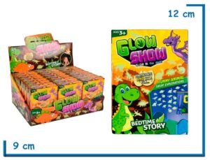 GLOW SHOW STICKERS PARED BRILLAN EN LA OSCURIDAD 3 MODELOS SURTIDO