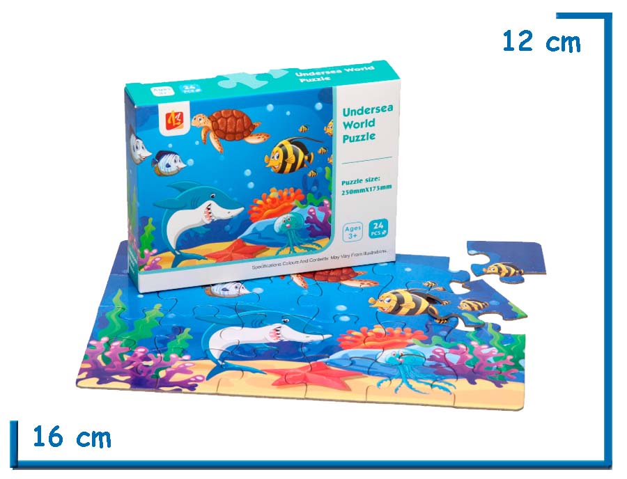 LL UNDERSEA WORLD PUZZLE 24PZS