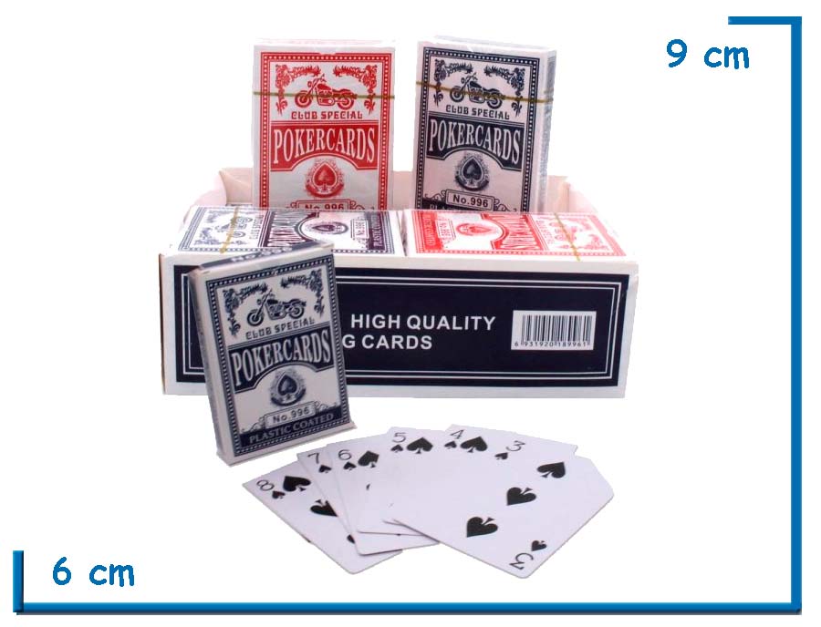CLUB SPECIAL NAIPES FRANCESES PLASTIFICADOS X54 2 COLORES