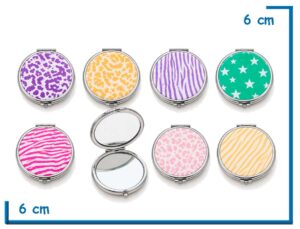 ESPEJO CARTERA REDONDO 6CM GRAN SURTIDO