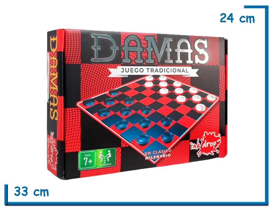 INKDROP DAMAS JUEGO TRADICIONAL