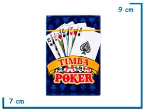 TIMBA NAIPES FRANCESES POKER X54