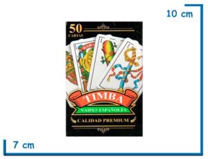 TIMBA NAIPES ESPAÑOLES X50