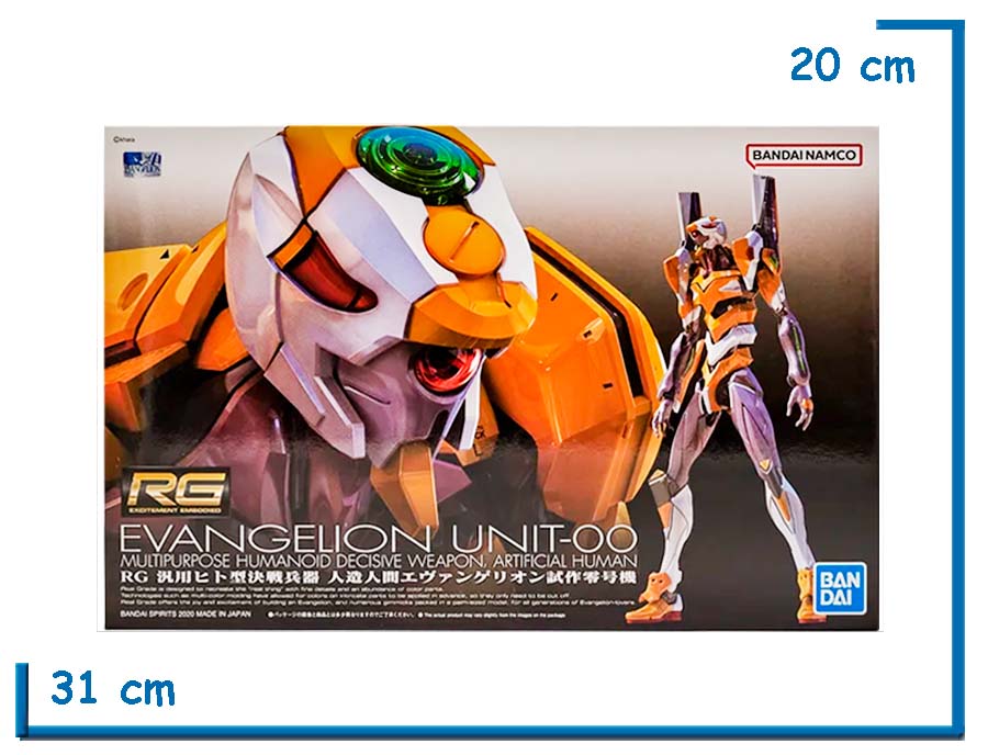 BANDAI EVANGELION UNIT-00 EVANGELION MODEL KIT