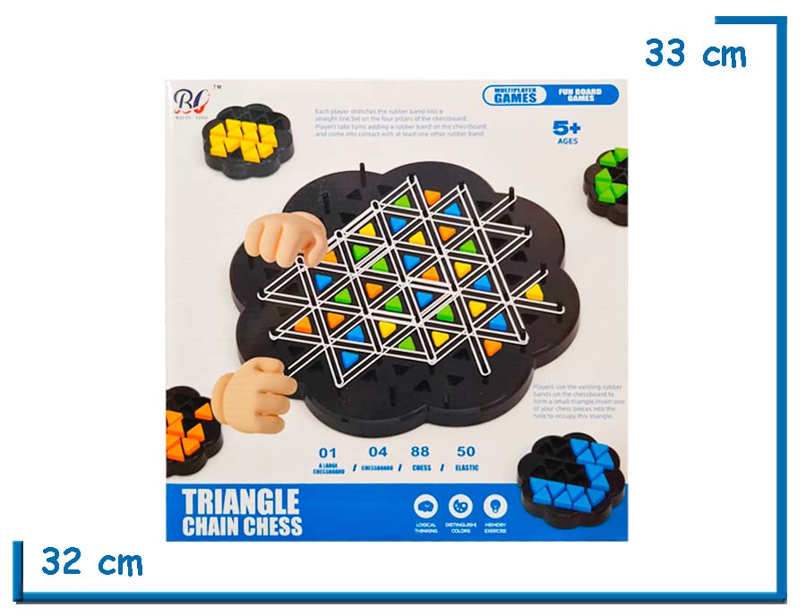 BAI OU TOYS TRIANGLE CHAIN CHESS