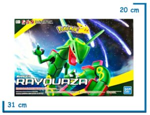 BANDAI RAYQUAZA POKEMON MODEL KIT