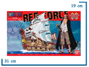 BANDAI RED FORCE GRAND SHIP COLLECTION ONE PIECE MODEL KIT