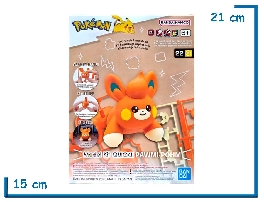 BANDAI PAWMI POKEMON QUICK!! MODEL KIT