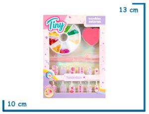 TINY NAILS UÑAS POSTIZAS LIMA ROSA Y ACCESORIOS
