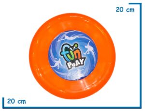 FUN PLAY DISCO VOLADOR NARANJA 20CM
