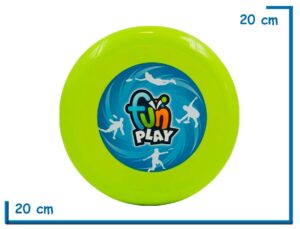 FUN PLAY DISCO VOLADOR VERDE 20CM